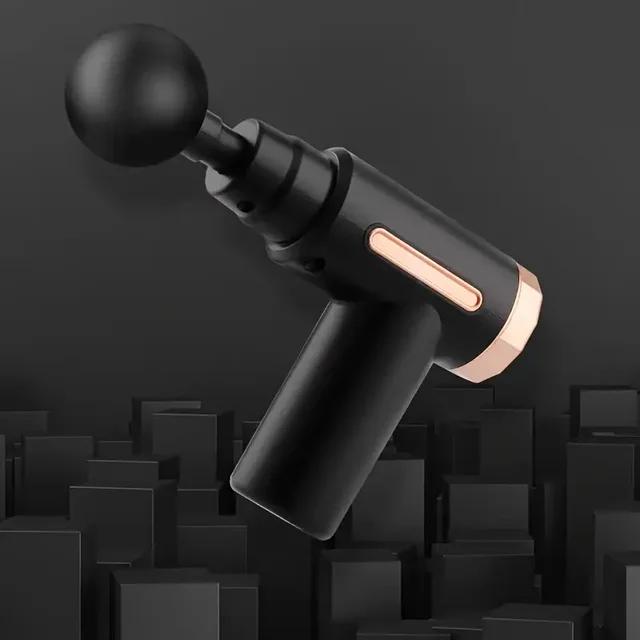 Portable Quiet Massage Gun Ultra Small & Quiet Muscle Massage Gun USB Charging- for Home Gym Outdoors With one head