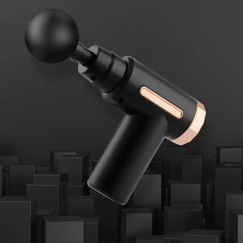 Portable Quiet Massage Gun  Ultra Small & Quiet Muscle Massage Gun USB Charging- for Home Gym Outdoors With one head