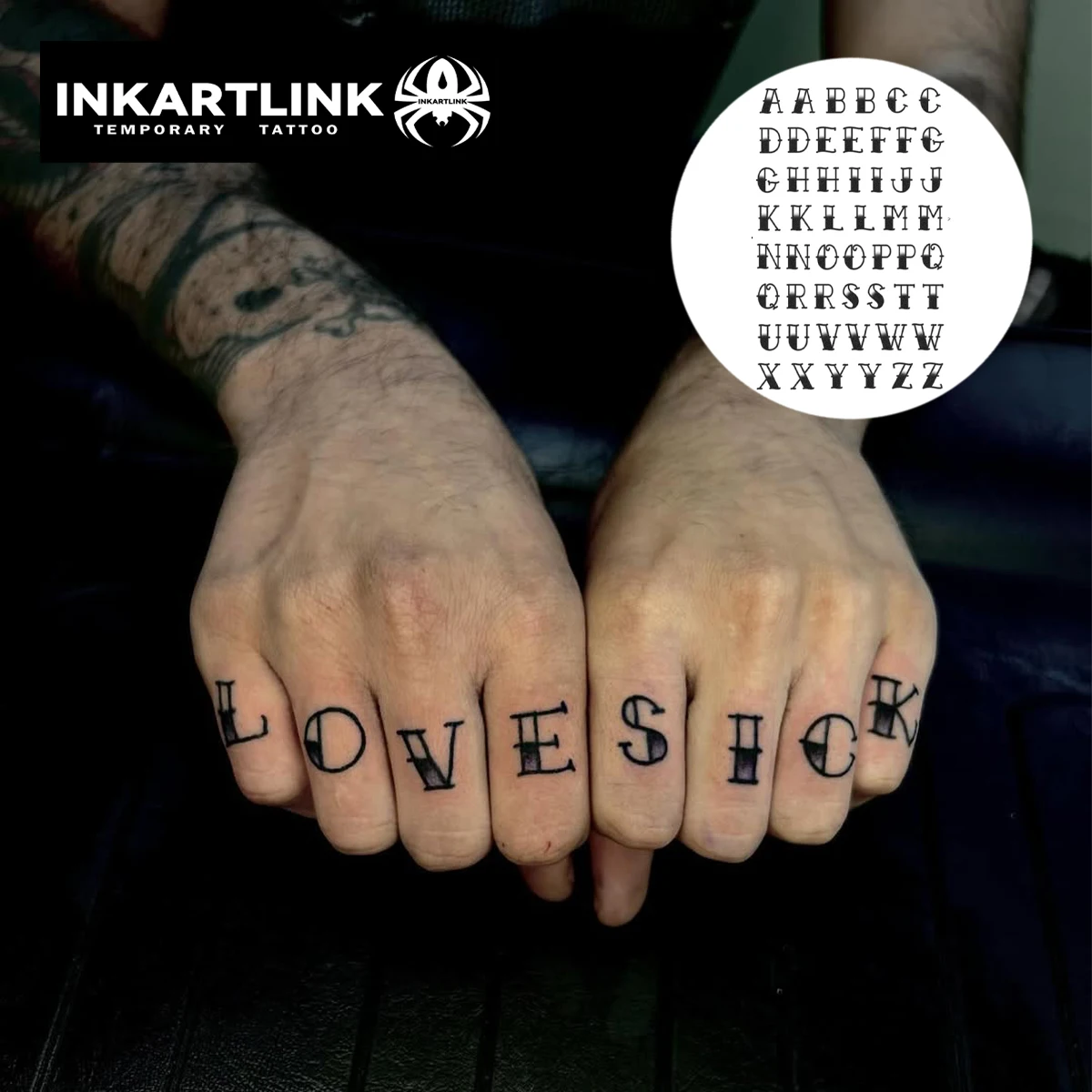 Tijdelijke tattoo met Engels alfabet, last tot 15 dagen nieuwe technologie  magische waterdichte semi-permanente sticker. - AliExpress, image size:1200x1200