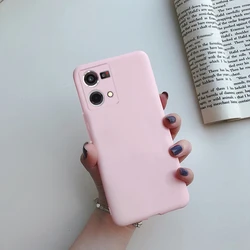 Stylish Matte Cute Cartoon Phone Case - Durable and Trendy Cover Shell in Various Models for OPPO Reno 7 5G (Pink)