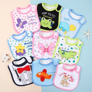 Baby Waterproof Feeding Bibs 1