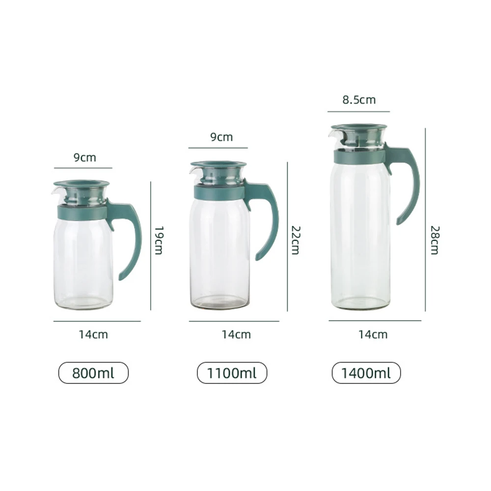 1pc, Acrylic Pitcher With Lid, 33oz / 37oz Heavy Duty Heat Resistant Water  Pitcher, Drink Carafe, For Hot And Cold Beverges, Drinkware