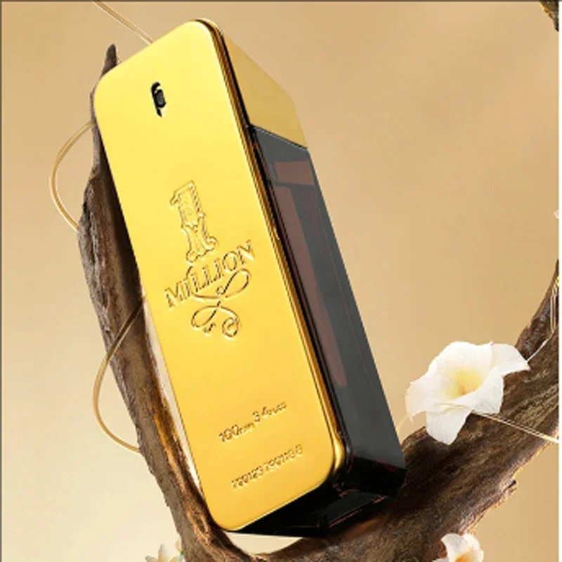 100ML Paco Rabanne 1 millones de Parfum Spray corporal de masculinidad madura para hombres Eau De Toilette Spray Perfume para ho view 2