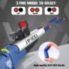 Double Barrel Shotgun Shell Ejecting Toy Nerf Gun Soft Bullet Toy Gun, Sawed-Off Shotgun Foam Darts Blaster with Cartridge Cases 5