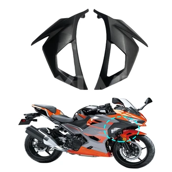 Motorcycle Carbon Fiber Fairing Cowl Turn Signal Panel Cover For Kawasaki NINJA 400 EX400 2018 2019 2020 2021 2022 2023