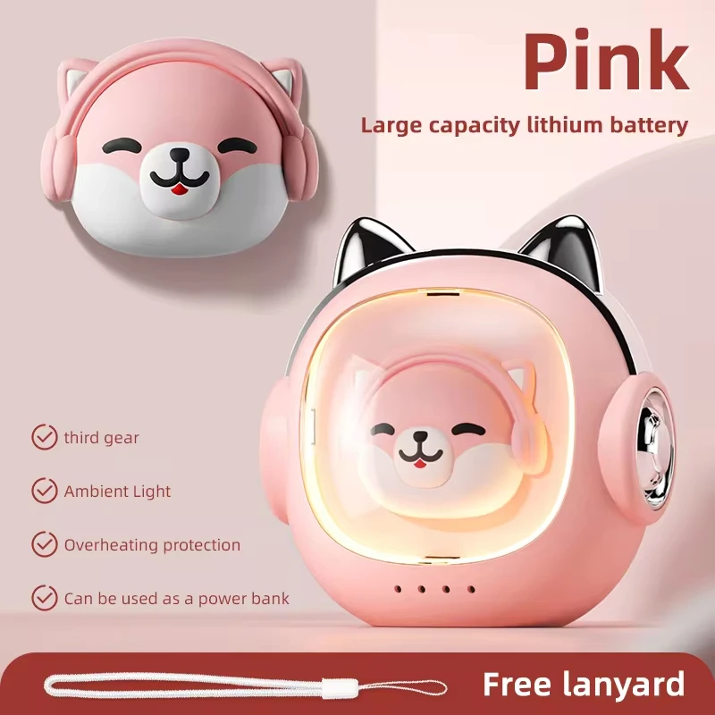 2 in 1 Hand Warmer Fast Heating Portable USB Charging Built-in 10000mAh Suitable for Outdoor Activities Golf Office for Camping 2