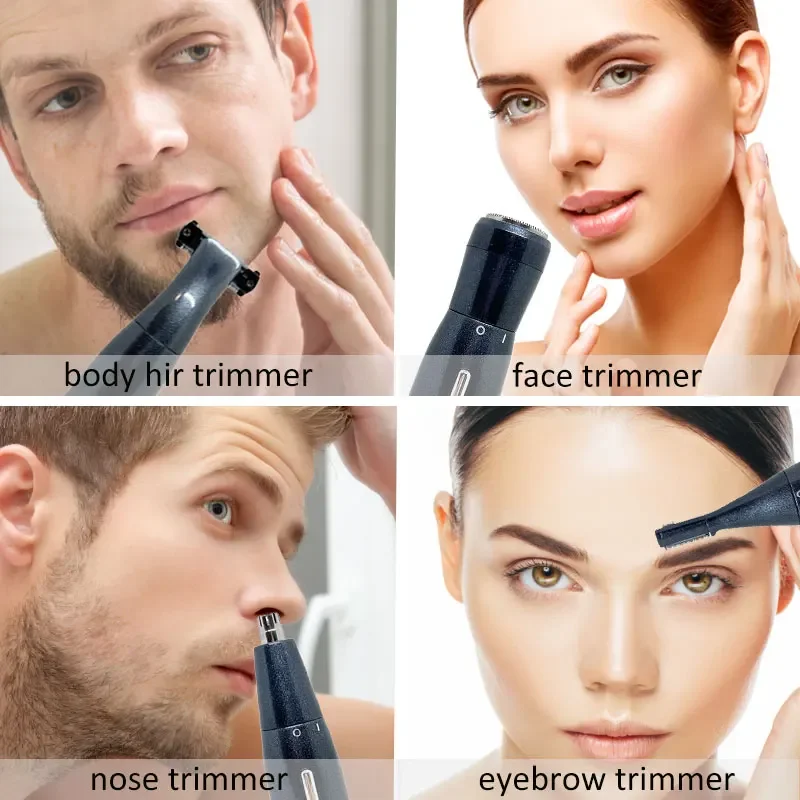 4 In 1 Female Electric Epilator Women Body Face Multifunctional Shaving Man Intimate Area Precision Shaver Face Beard Trimmer 3