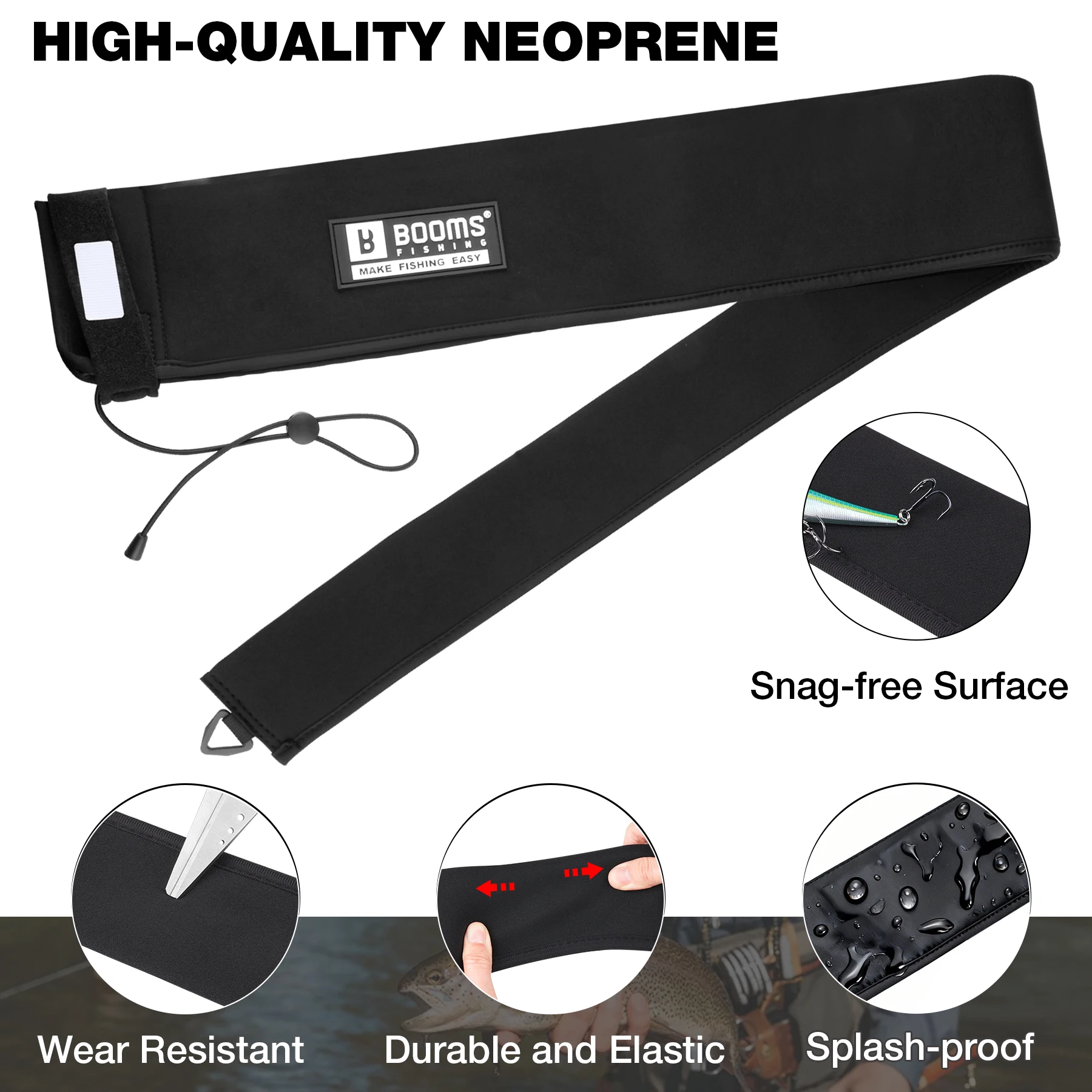 Neoprene Fishing Rod Sleeve 3