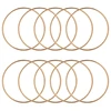 10 Pack 3 Inch Gold Dream Catcher Metal Rings Hoops Macrame Ring For Dreamcatchers And Crafts 1