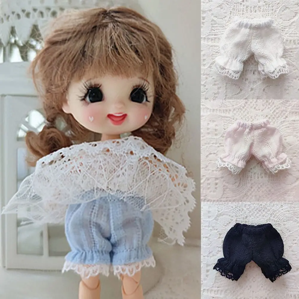 Multi-colors   1/11 1/12 Dolls Cotton Shorts Clothes Accessories  Lantern Pants Dolls Trousers