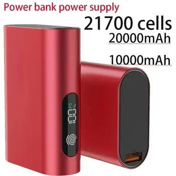 Nuovo 21700 Batteria Cella 10Ah/20Ah Touch Display Digitale Schermo Ricarica Rapida PD Alimentatore Mobile Bidirezionale