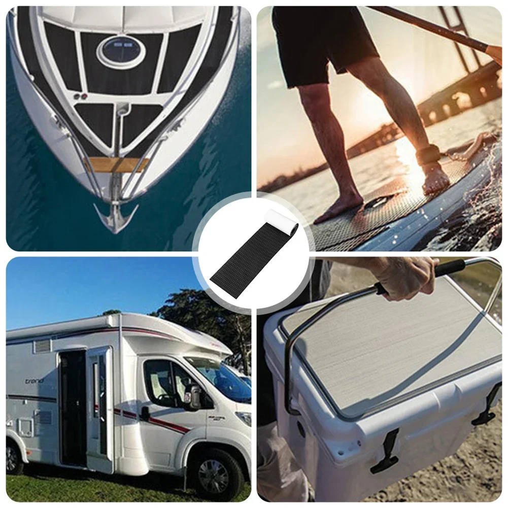 300x1200mm EVA Traction Foam Surfboard Jet Skis Pads SUP Paddleboard Boat Deck Sheet Anti Skid Watercraft Water Sport Flooring