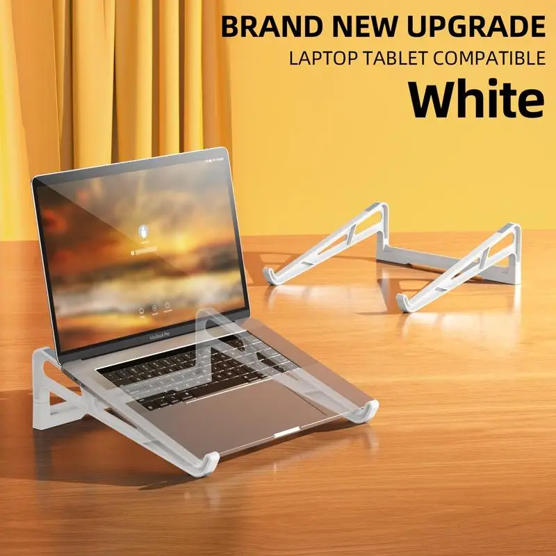 Adjustable Folding Laptop and Tablet Stand with Heat Dissipation