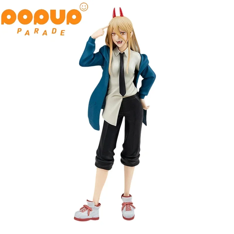 

In Stock Original POP UP PARADE Power Anime Figure Chainsaw Man World Collection 18CM PVC Boxed Ornaments Model Doll Toy Gift