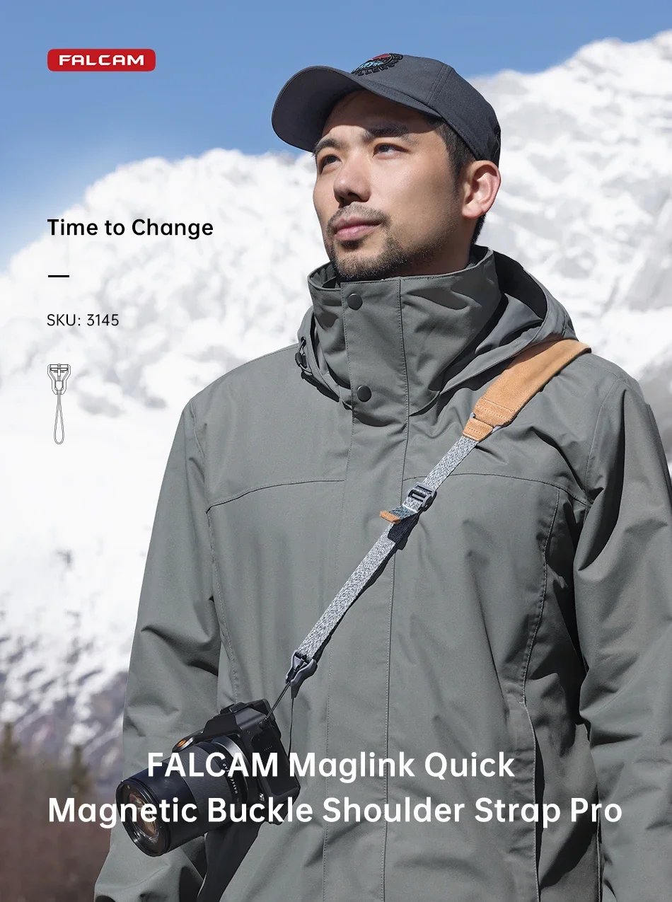 Maglink Quick Magnetic Buckle pro Shoulder Strap Camera Strap Adjustable Neck Be