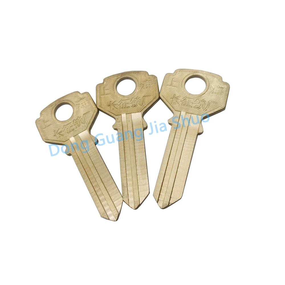 50pcs JS A022 Everyday key blanks Wooden door lock key blank