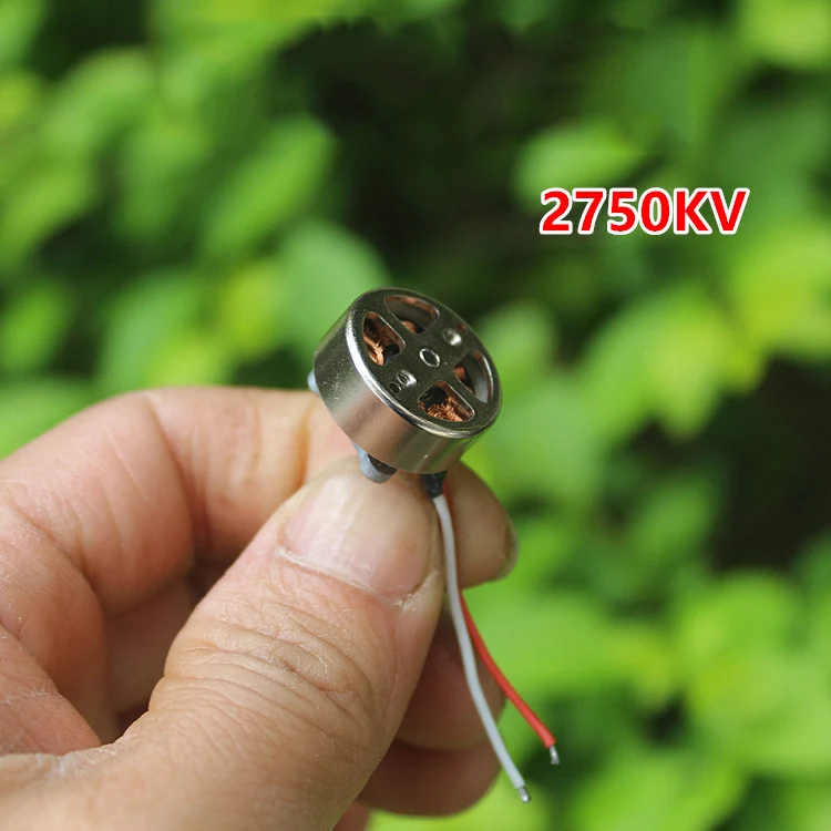 Micro moteur sans balais 18mm 2750KV pour drone RC FPV