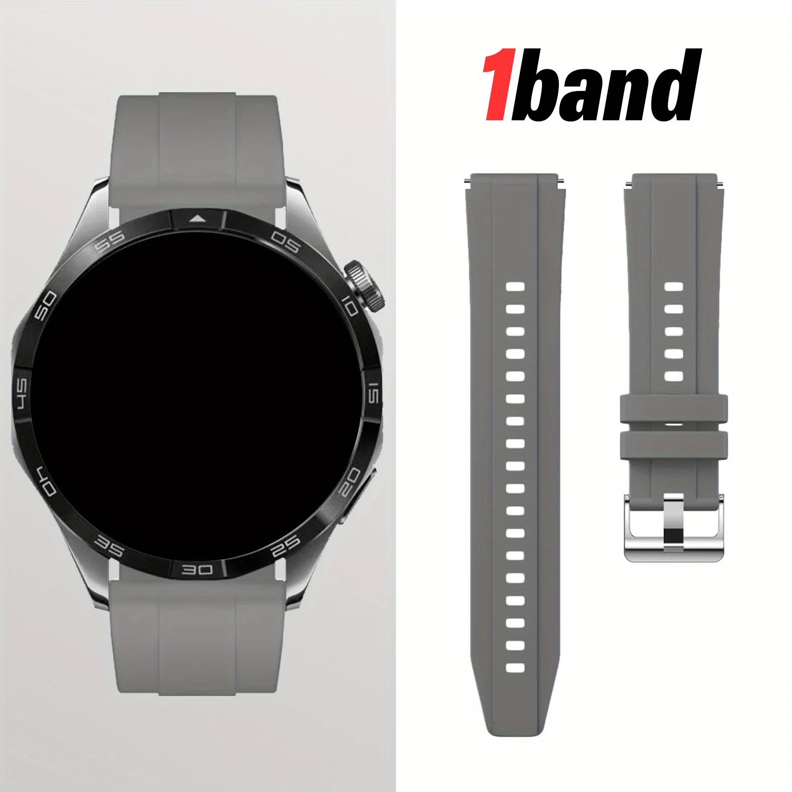 Quick-Release Multi-Color Soft Strap - Minimalist Durable Smartwatch Accessory