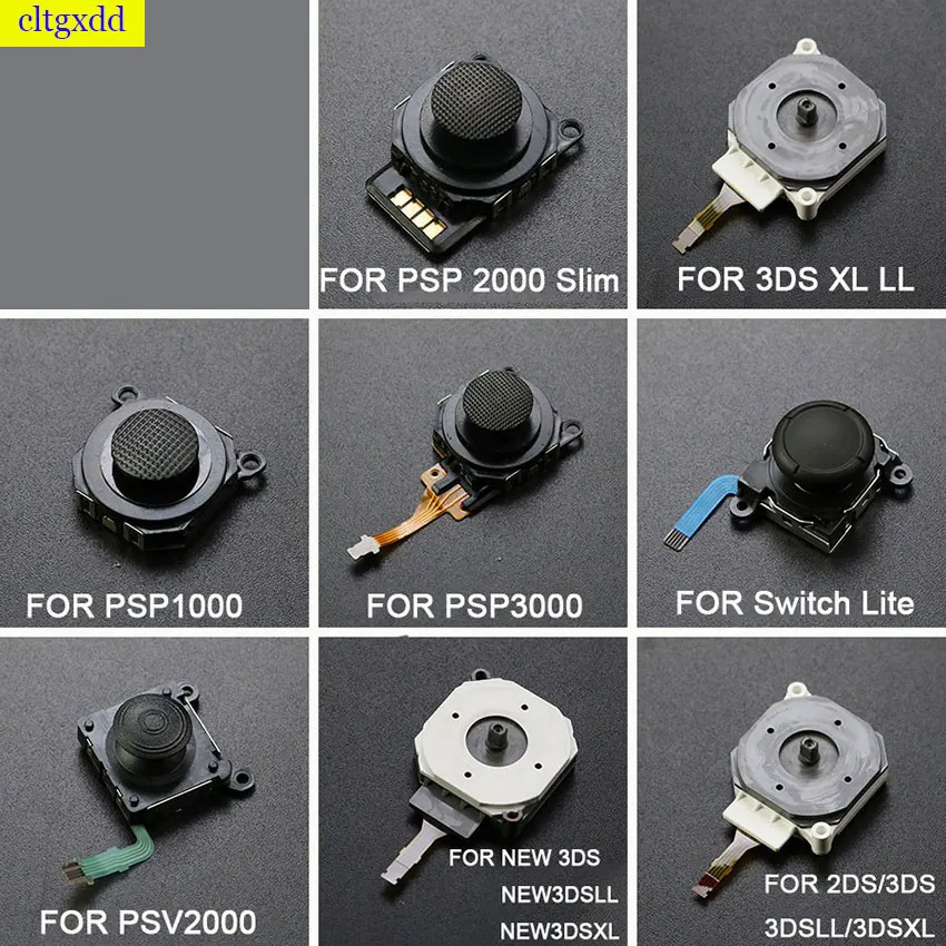 Joystick 3D Joystick Analogico Thumb Arcade Joystick Per Psp 1000 2000 3000 Psv2000 Joystick Operativo 3Ds/Switch Lite Joystick