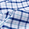 Summer 100% Cotton Oxford Men's Shirt Short Sleeve Plaid Striped Male Clothes Business Regular Fit Dress Shirts Oversized 7XL 6X 6