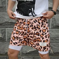 2024 Sport Shorts Heren Sportkleding Dubbeldeks Hardloopshorts 2 In 1 Strandbroek Zomer Gym Fitness Training Jogging Korte Broek 1