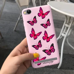 Stylish Painted Phone Cover Bumper Case for Redmi 4A (Pink 1621)