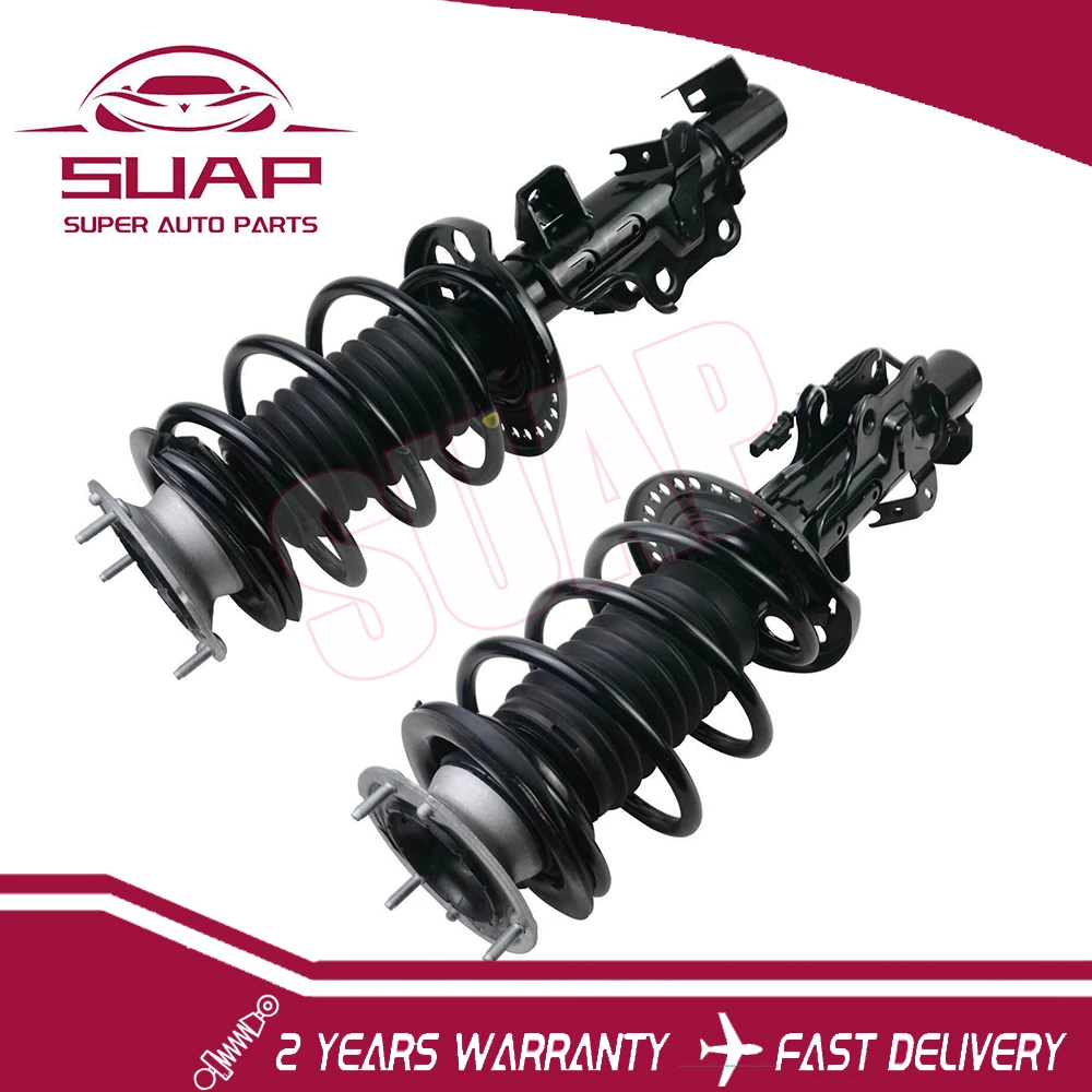 

2pcs/Pair Left+Right Front Shock Absorber Assys for Cadillac CTS w/ Electric 2014-20 23247464 23142942 23247465