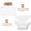 3 Pcs Wedding Sand Ceremony Bottle Set Glass Jars Storage Bottles Transparent Landscape Bottle Craft Storage Bottle Home Garden 4