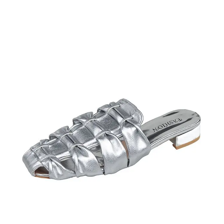 

Шлепанцы женские на платформе, мягкие сланцы, перекрестная шнуровка, удобные тапочки, большие размеры, 2024