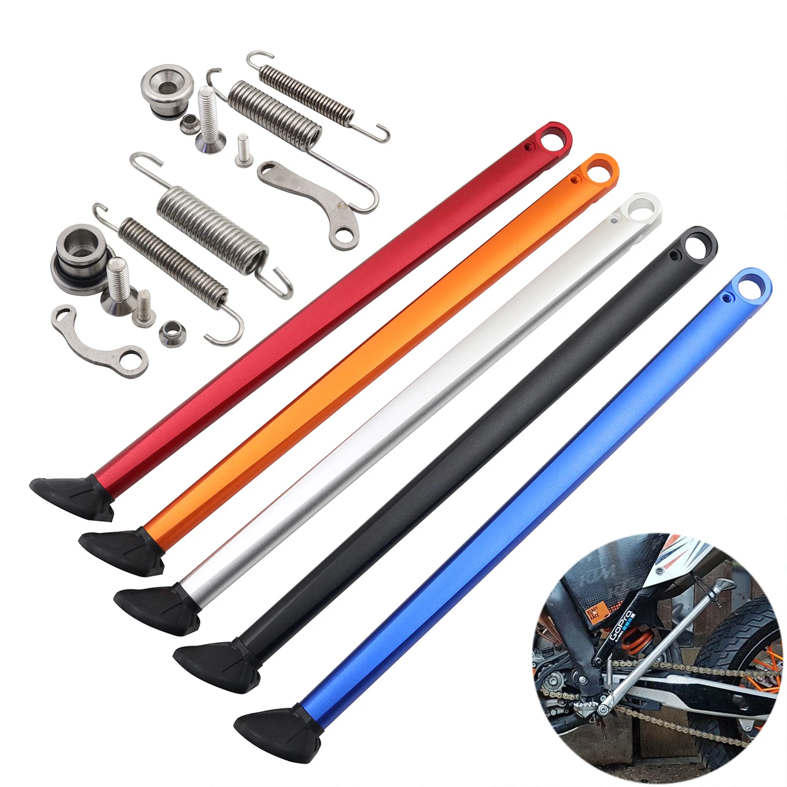 Motorcycle CNC Parking Side Stand Kickstand For Husaberg Husqvarna FE TE 125-501cc For KTM SX SXF XC XCF XCW XCFW EXC EXCF EXCR