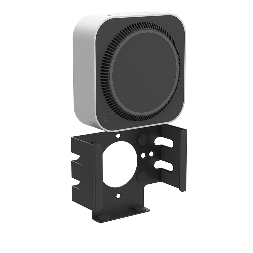Under Desk Mountfor For Apple M4 M4pro Mac mini Monitor holder Space-Saving Bracket Computer Heat Dissipation Stand Storage