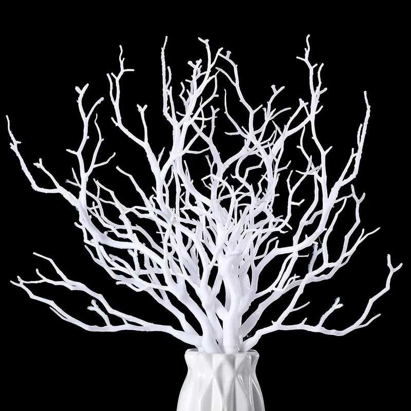 1Pc Artificial Plants Plastic Antler Shaped Tree Branch Home Outdoor Garden Wreath Wall Festival Wedding Diy Hot Sale Decoration – Detail 2