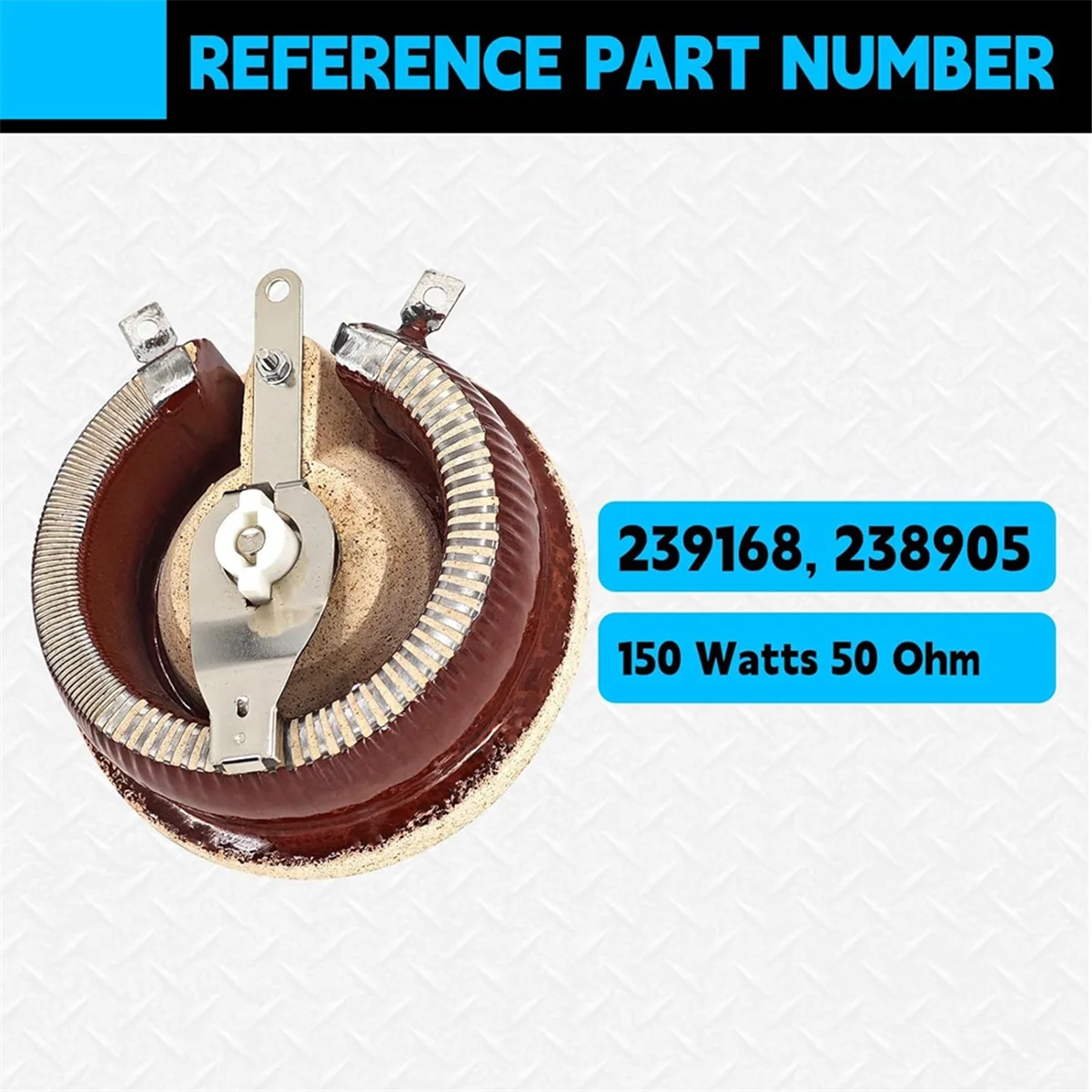 XMLX 239168 Rheostat 150 Watts 50 Ohm,Interchange with 238905 Rheostat,Rheostat Fits for 225/250 Welding Generator