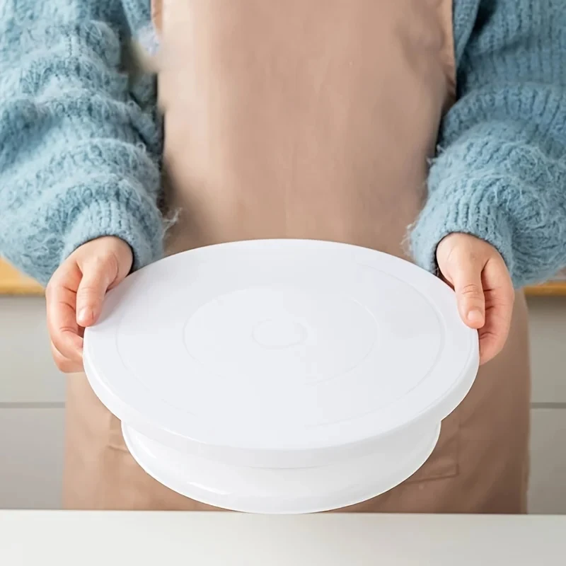 Cake Turntable Birthday Cake Decorating Table Turntable Home Baking Professional Tools cake turntable,cake tools,baking supplies
