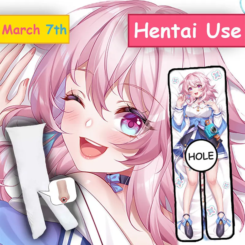

Honkai Star Rail March 7th Dakimakura Split Legs Onahole Body Waifu Pillow Anime Hentai Mizuki Nanoka Inflatable Dakimakura