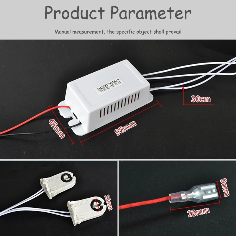 Disinfecting Cupboard Electronic Ballast Rectifier Ultraviolet Lamp General T5T8 Fluorescent Lamp Transformer Constant Current