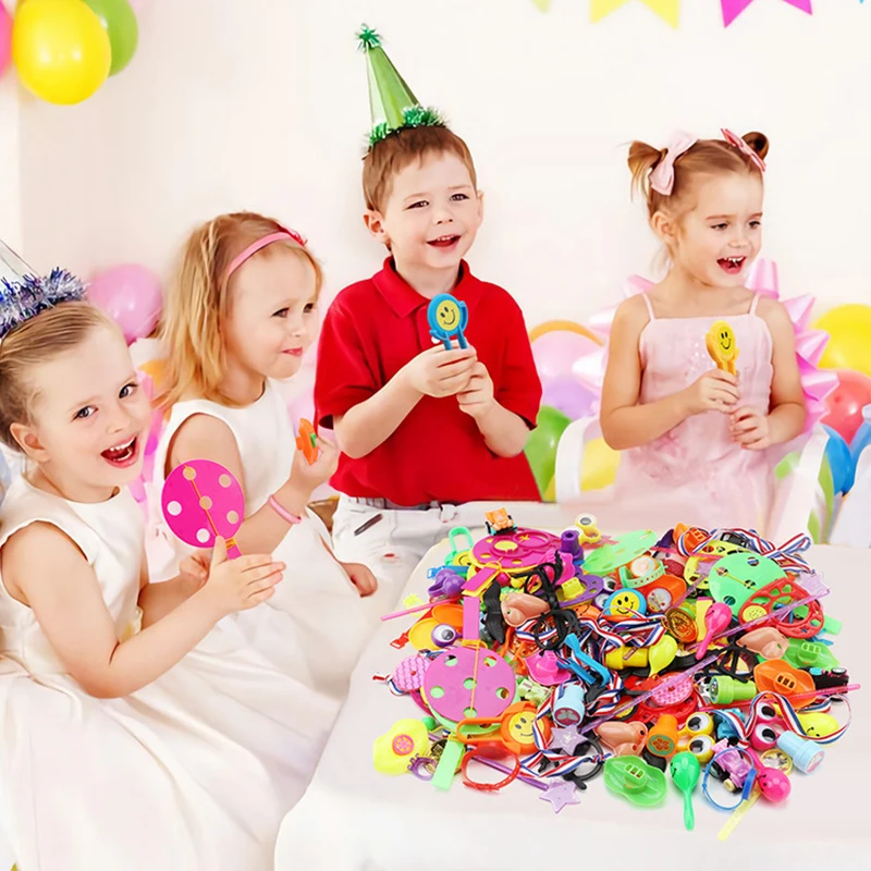 Party Toys Kids Party Favors Assortment Giveaway Pinata Filler Bulk Boys Girls Treasure Boxs Birthday Party Supply Gifts