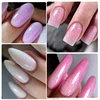 UR SUGAR 7ml Milky Jelly White Glitter Rubber Base Gel Polish Pink Nude Color Soak Off UV LED Self-leveling Gel Varnish Manicure 4
