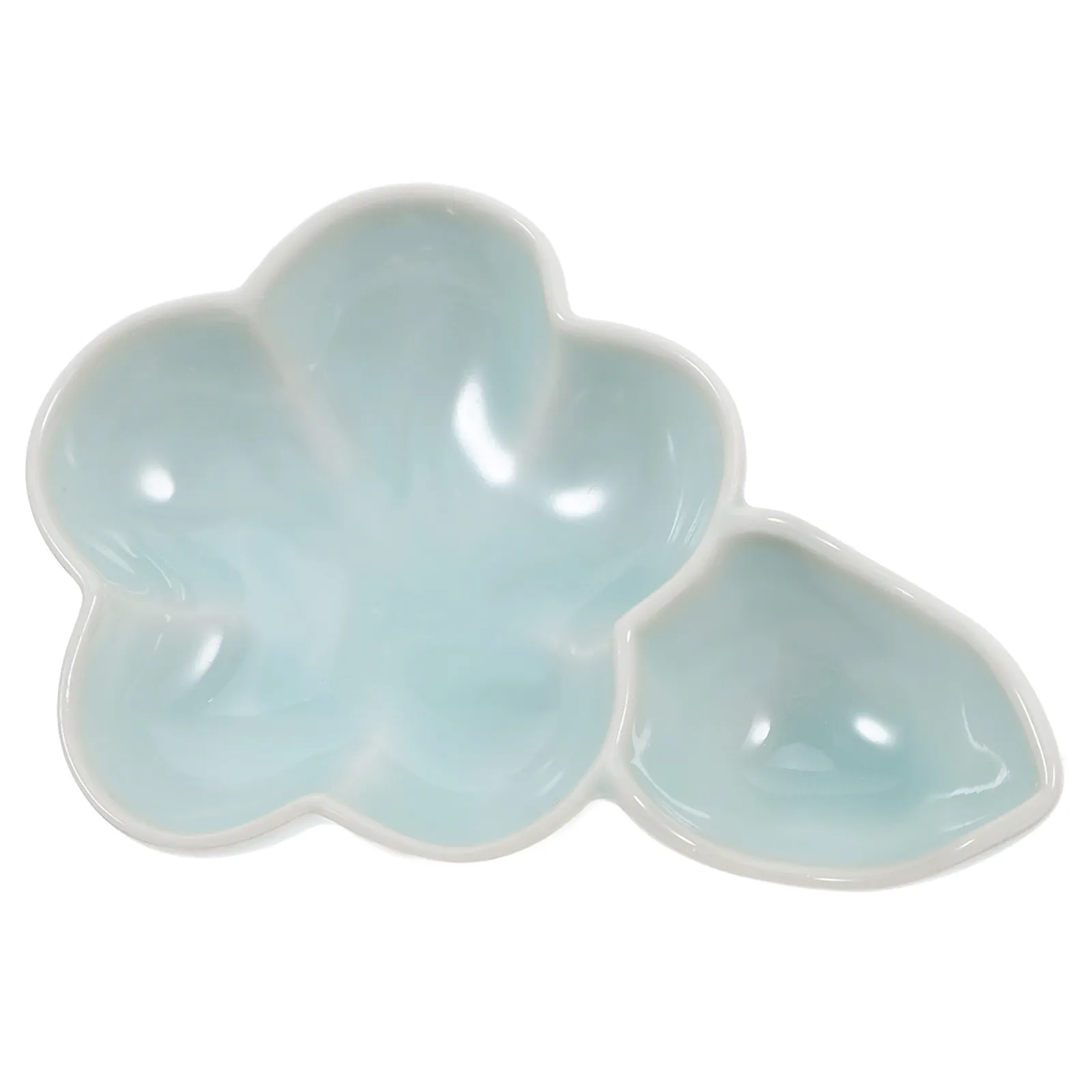 다기능 세라믹 잉크 접시 브러쉬 받침대 펜 세척 트레이 서예 연습용 잉크통 그림 용품 데스크탑