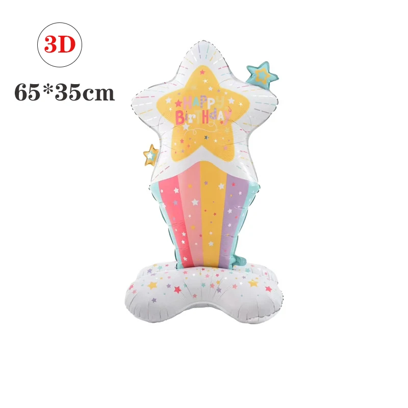 3D star white