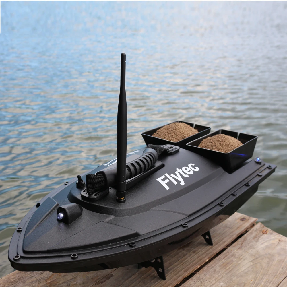 Flytec V500 Upgrade Of 2011-5 Fishing Bait Lure Boat 500m Strong Remote  Control Signal Three Blades Wind Resistance Ship - Rc Boats - AliExpress