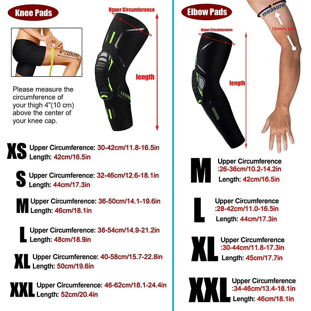 Sports Knee Elbow Pads 6