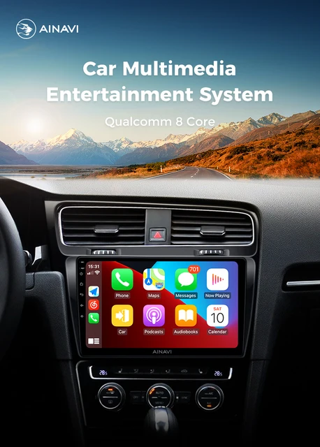 EZoneTronics Android 10 Autoradio Stéréo pour VW Golf 7 Golf VII