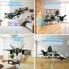 L0712 RC Remote Control Airplane 2.4G Gravity Sensing RC Glider One Key Takeoff 360° Rotation Plane EPP Foam Kids Toys 5