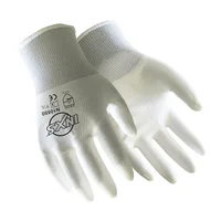1 Pair Antistatic Gloves Anti Static ESD Electronic Working Gloves Pu Finger Coated Finger PC Antiskid For Finger Protection 1