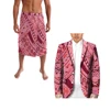 Pacific Heritage Long Sleeve Kimono Cardigan And Ie Two Piece Polynesia Samoan Style Retro Style Men's Trendy Suit For Party 4