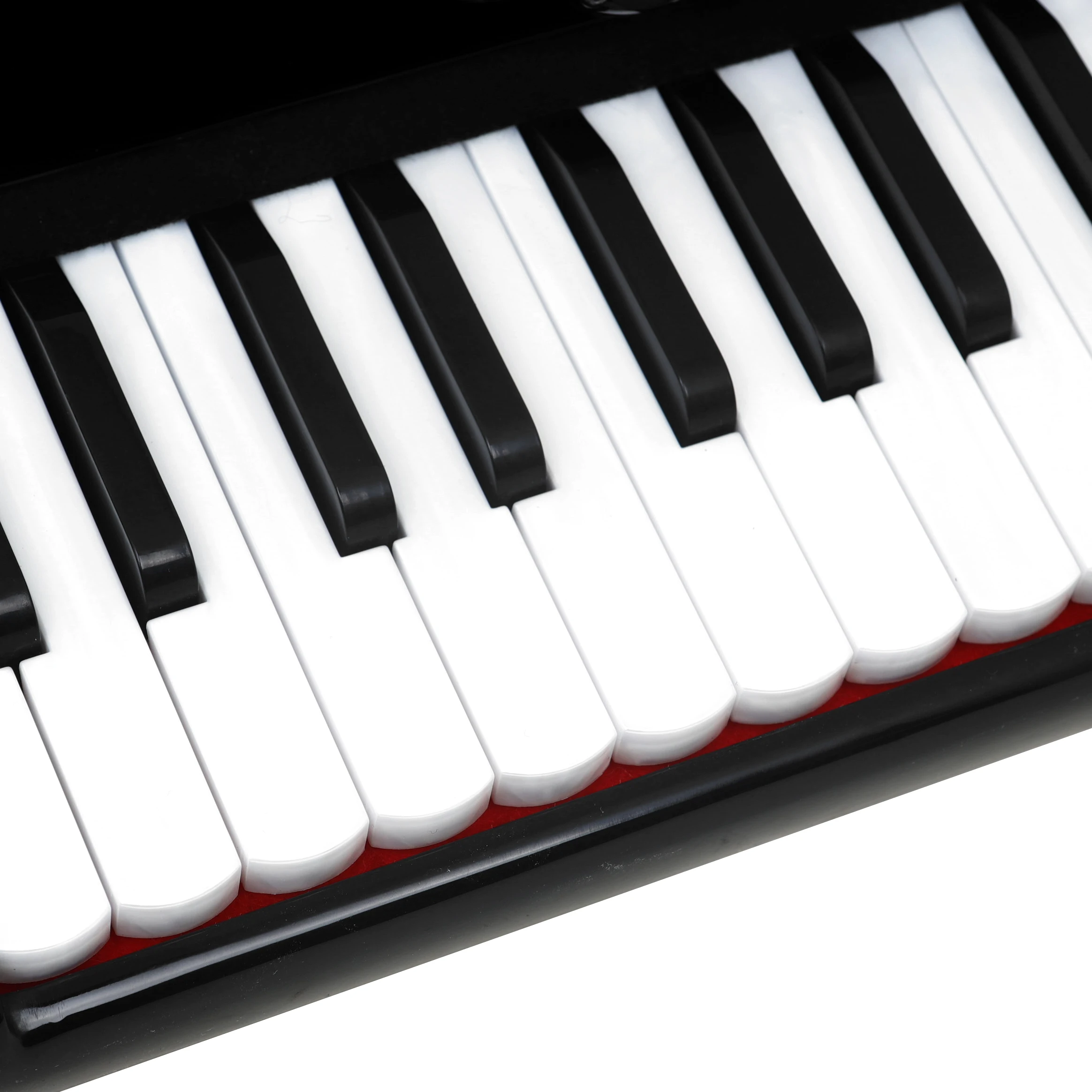 Hk · lade schwarz akkordeon 34 taste 60/72 bass 5 tastatur stimme profession elles bayan akkordeon für performance tastatur instrument – Detail 16