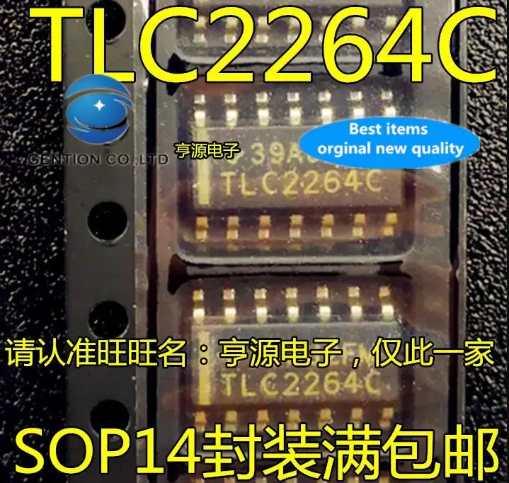 

10pcs 100% orginal new in stock Operational Amplifier TLC2264CDR TLC2264CD TLC2264C SOP14