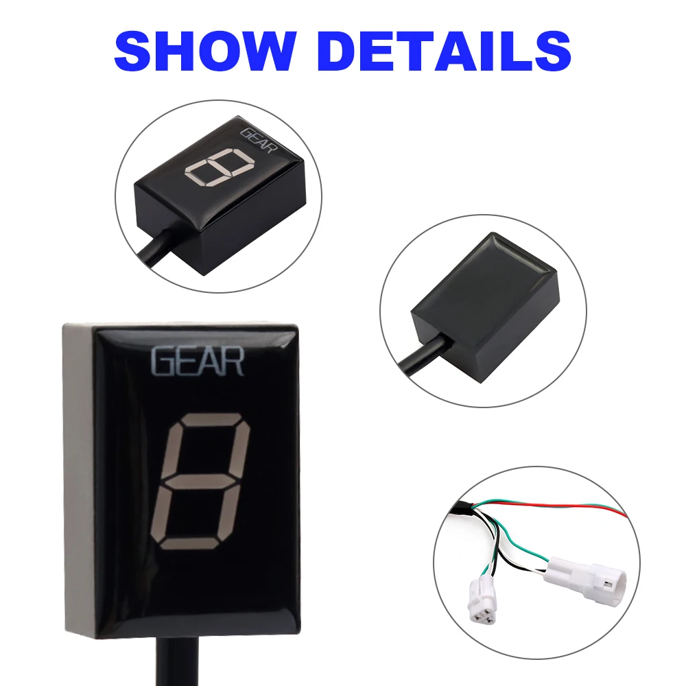 Advanced Motorcycle Gear Indicator Display