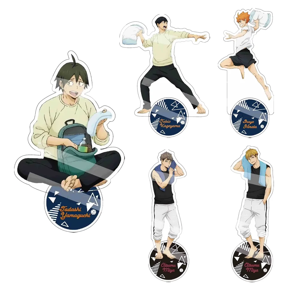 Haikyuu!! Actionfiguren Set – 4 Charaktere à 9 Cm Inkl. Ständer Für Anime-Fans & Sammler